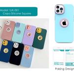 SJK-001 Capa Telemóvel Silicone Square