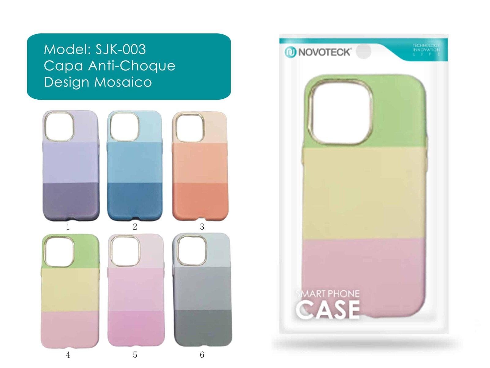 SJK-003 Capa Desgin Mosaico Almofadado