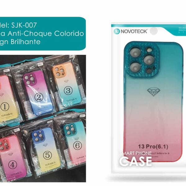 SJK-007 Capa Telemóvel Colorido