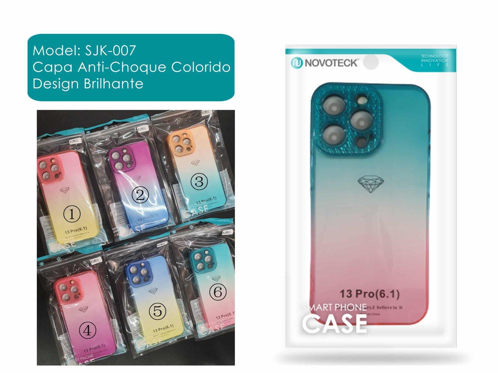 SJK-007 Capa Telemóvel Colorido