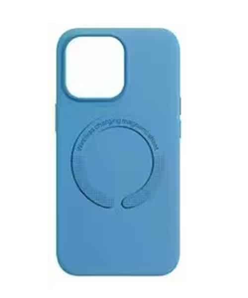 Capa para Smartphones com MagSafe - SJK-008 Compatível com Acessórios Magnéticos, Material Premium - Azul , iPhone 12