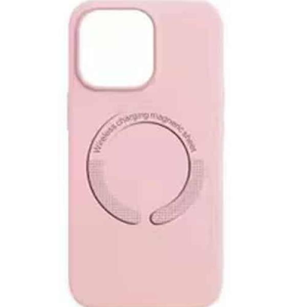 Capa para Smartphones com MagSafe - SJK-008 Compatível com Acessórios Magnéticos, Material Premium - Rosa Seca , IPHONE 14 PRO MAX