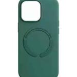 Capa para Smartphones com MagSafe - SJK-008 Compatível com Acessórios Magnéticos, Material Premium - Verde , IPHONE 14 PRO