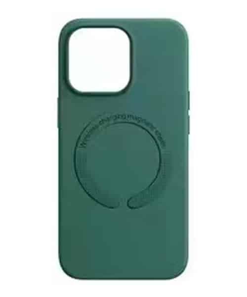 Capa para Smartphones com MagSafe - SJK-008 Compatível com Acessórios Magnéticos, Material Premium - Verde , iPhone 12