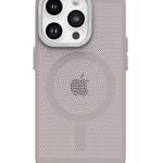 Capa Protetora MagSafe em Metal Calor Dissipação Novoteck SJK-011 - Alta Durabilidade, Compatível com Acessórios Magnéticos - Cinzento , IPHONE 14 PRO