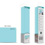 Tapete de Rato T-002 Superfície Otimizada, 250x210mm, Base Antiderrapante, Cor Azul