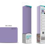 Tapete de Rato T-002 Superfície Otimizada, 250x210mm, Base Antiderrapante, Cor Lilás