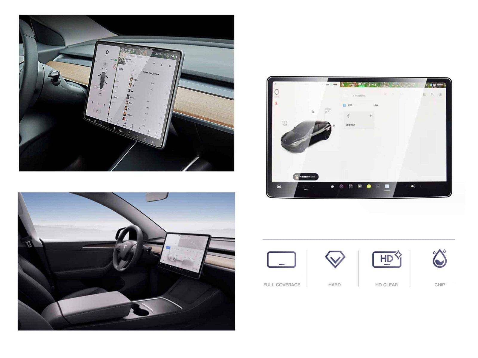 Pelicula De Vidro Para Tesla Model Y