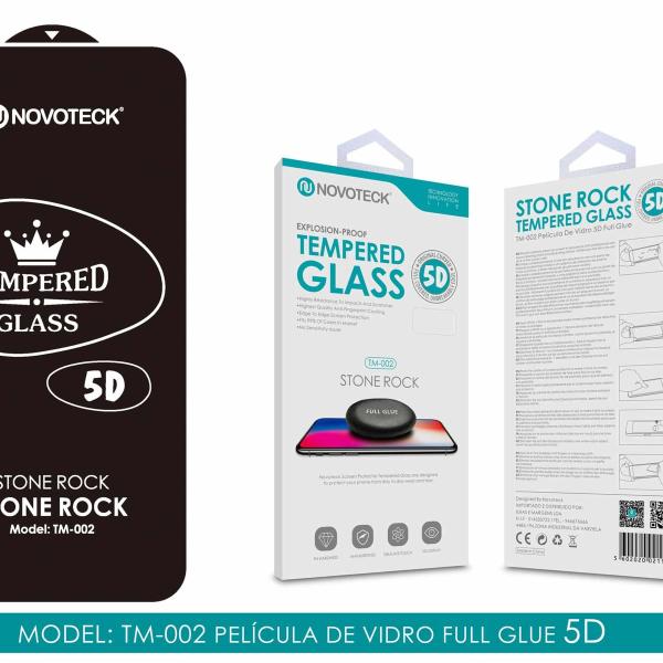 Película Full Glue 5D para iPhone 16 TM-002