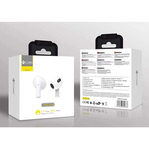 TWS-W16 Auriculares Branco Bluetooth Airpods