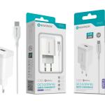 Carregador com Cabo Type-C QC 3.0 20W 3.4A 1 USB NOVOTECK C-007T