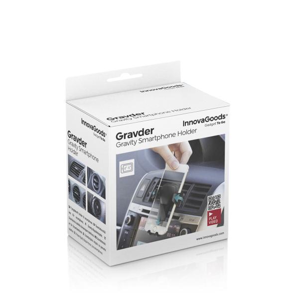Suporte Gravitacional de Telemóveis para o Carro Gravder InnovaGoods