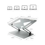 Suporte Dobrável e Regulável para Portátil Lastan InnovaGoods