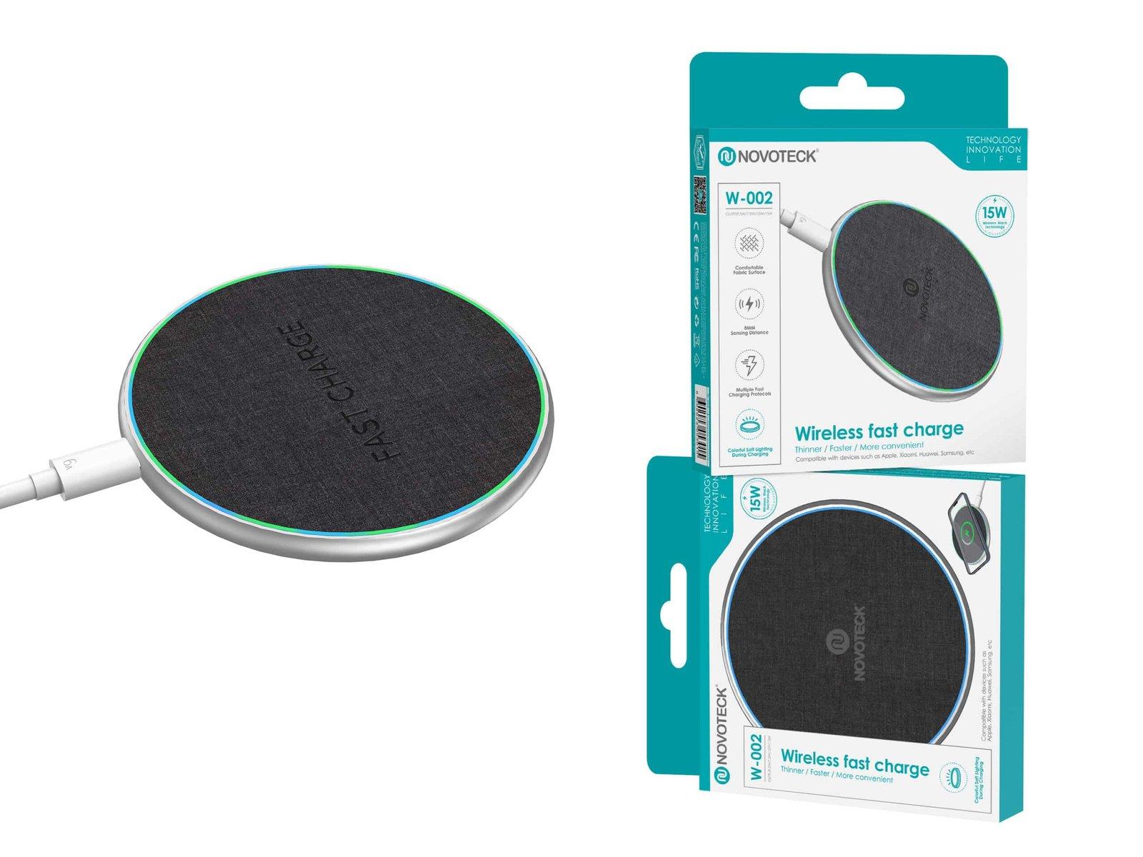 Base 15W Carregador Wireless W-002