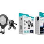 Suporte de Ventilação para Telemóvel Z-055 – Rotação 360º, Design com Gancho, para Telemóveis 3.5-6.7''