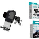 Suporte de Telemóvel para Grelha de Ventilação Z-082 | Rotação 360º e Anti-vibração