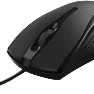 Rato Ótico USB Type-A 1000DPI MC-200 (Preto) - HAMA