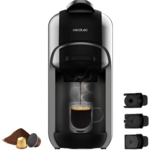 Máquina de Café FreeStyle Compact Automática 0,6L 1450W (Preto/Cinzento) - CECOTEC