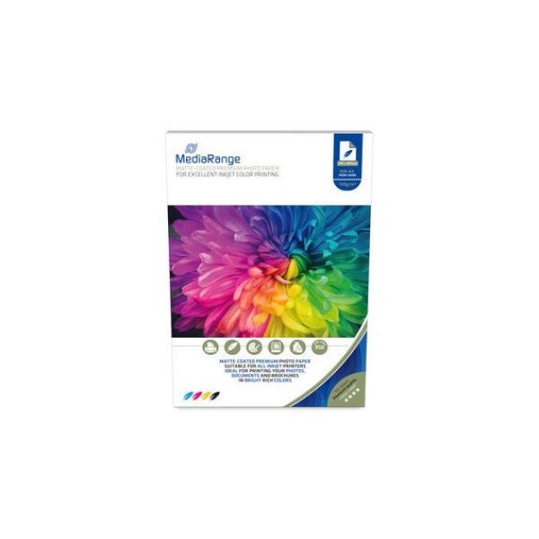 MEDIARANGE PHOTO PAPER MRINK101 A4 MATE