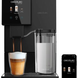 Máquina de Café Expresso Cremmaet Compactccino Connected 1.1L c/ Wi-Fi (Preto) - CECOTEC