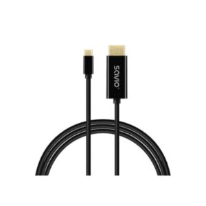 CABLE USB-C a HDMI SAVIO CL-191 2M