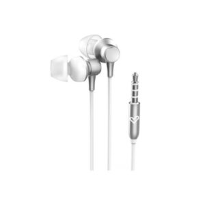 AURICULARES CON CABLE METALLIZED SILVER