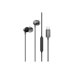 AURICULARES TIPO C METALLIZED DARK GREY