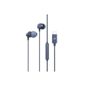 AURICULARES TIPO C METALLIZED BLUE