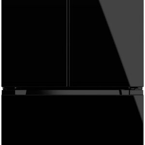 Frigorífico Americano Bolero CoolMarket FD 510 Glass French Style 510L No Frost (Preto) - CECOTEC