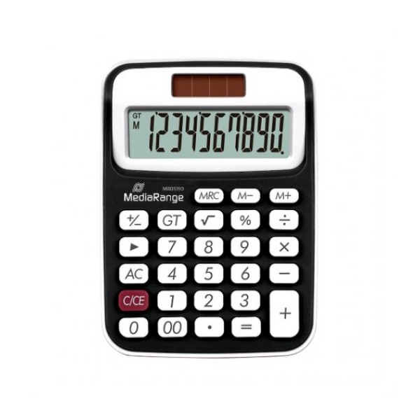 10-DIGIT LCD MEDIA RANGE CALCULATOR