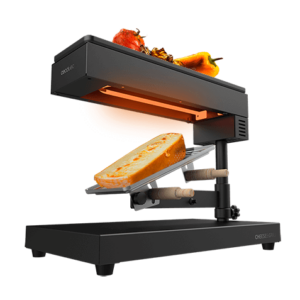 Grelhador de Queijo Cheese&Grill 6000 600W (Preto) - CECOTEC