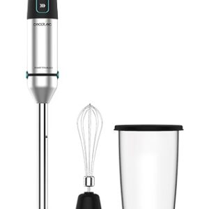 Varinha Mágica Power TitanBlack 1500 XL Cream 1500W (Preto/ Azul/ Inox) - CECOTEC