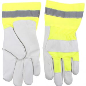 Par Luvas de Trabalho (Couro/Poliester) - DUNLOP