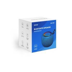 SAVIO BS-042 5W BLACK BLUETOOTH 5.0 SPEAKER
