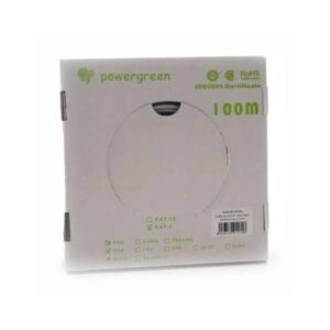 PEPEGREEN CAT6 CABLE REEL 100M RIGID