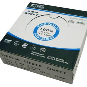 Bobine de Cabo de Rede U/UTP Cat.5e (100 mts) - Nanocable