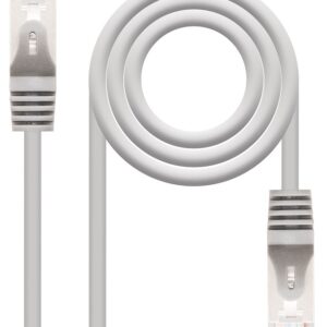 Cabo de Rede RJ45 CAT6e F/UTP (FTP) Cinzento (3 mts) - Nanocable