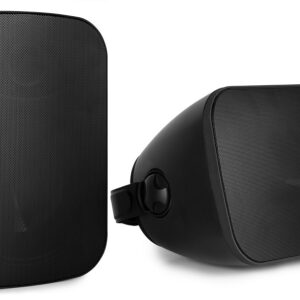 Colunas Passivas ABS Interior/Exterior 6,5 150W 8ohm IPX5 Preto BD65B (Par) - Power Dynamics