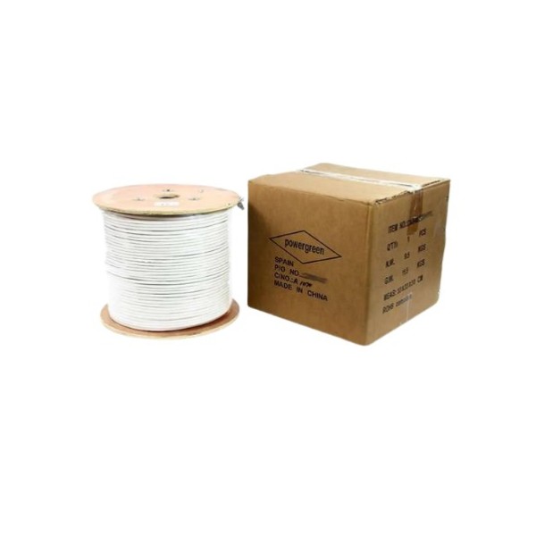 PEPEGREEN CAT6 WHITE CABLE REEL