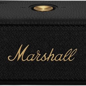Coluna Portátil Bluetooth Emberton II Black n`Brass (Preto) - MARSHALL