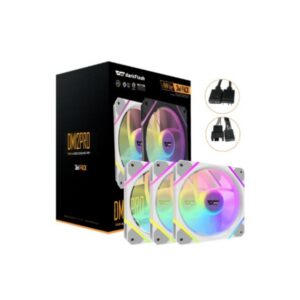 DARKFLASH DM12 PRO 3-IN-1 WHITE FAN