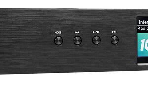Rádio Wi-Fi Internet c/ DAB+/Bluetooh Adria (Preto) - AUDIZIO