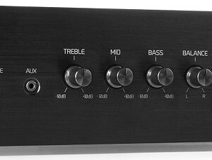 Amplificador Hi-Fi 400W c/ Leitor MP3 e CD Players AD220B (Preto) - AUDIZIO
