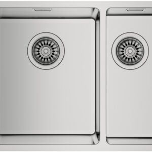 Lava-Loiça Sob Tampo BE LINEA RS15 2C 580 (Inox) - TEKA
