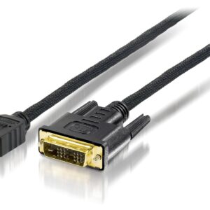 Cabo HDMI Macho - DVI Digital Macho (3 mts) - EQUIP