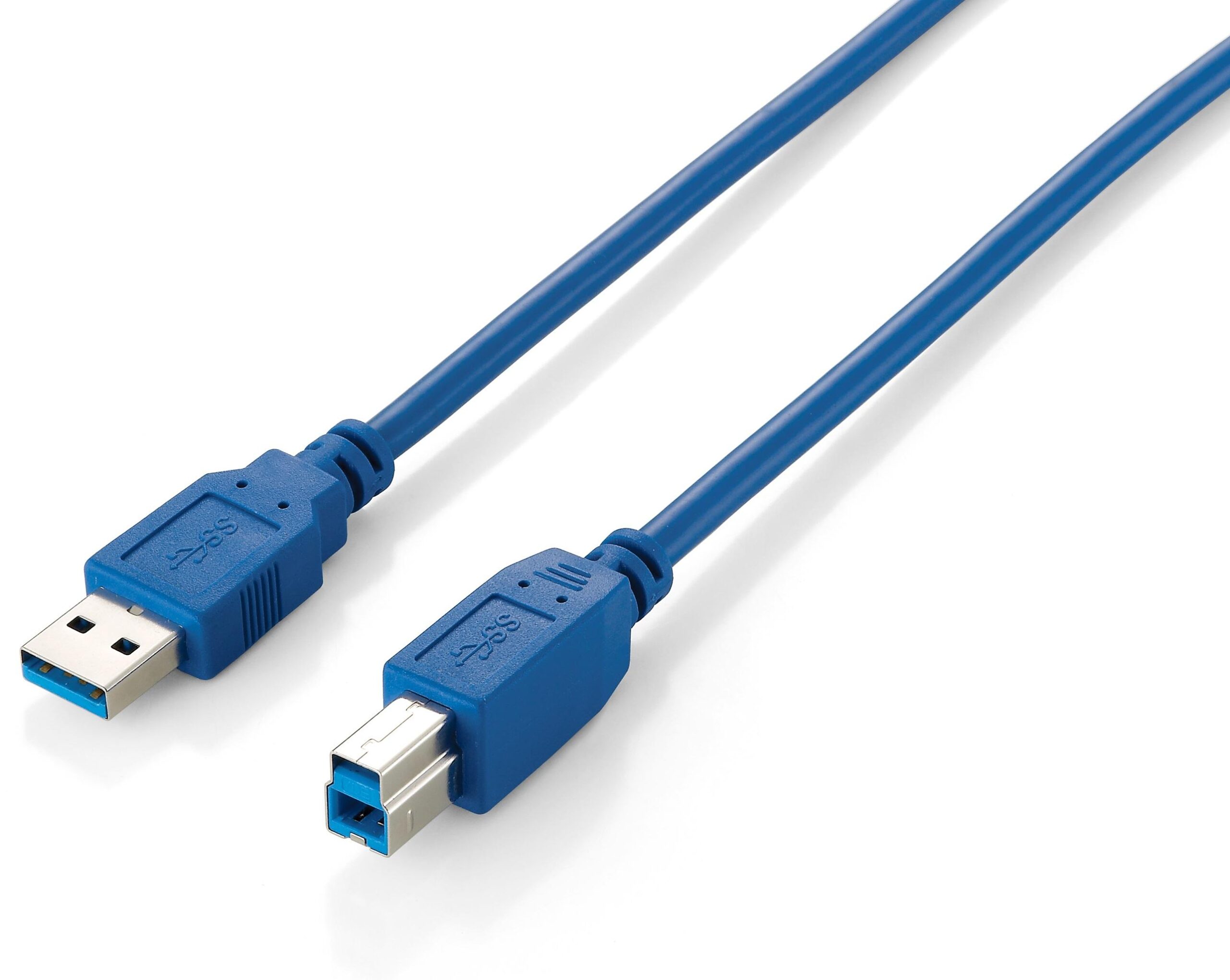 Cabo USB 3.0 A Macho - USB B Macho Azul (1,8 mts) - EQUIP