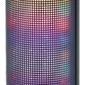 Coluna Mini Portátil LEDs RGB c/ Leitor MP3 USB/SD e Bluetooth - ESPERANZA