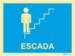 Sinal de Condomínio - Fotoluminescente 1F. 200x150mm