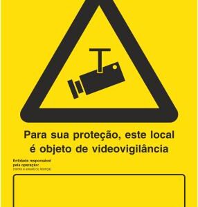 Sinal de Condomínio - Vinil 150x200mm