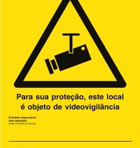 Sinal de Condomínio - PVC Opaco 200x300mm